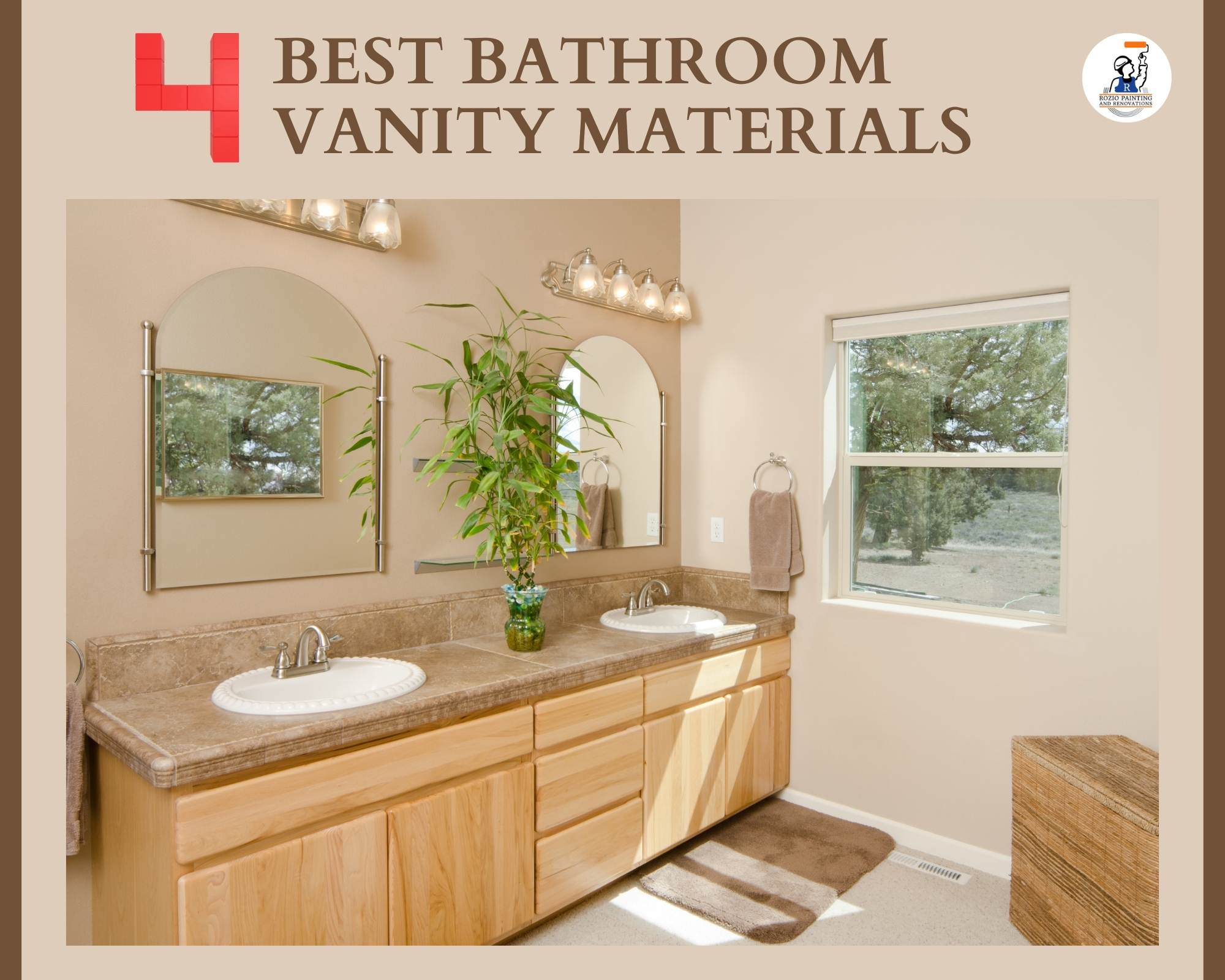 4 Best Bathroom Vanity Materials